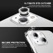 iPhone 15/15 Plus ENKAY AR Anti-reflection Camera Lens Glass (Golden) - 2