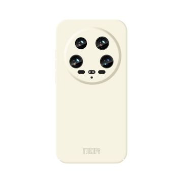 Xiaomi 14 Ultra MOFI Qin Series Beige PC Phone Case - Skin Feel Cover - 1