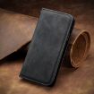 Xiaomi 14 Ultra Black Retro Leather Magnetic Flip Phone Case - 2