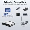 WAVLINK NU516U1 USB2.0 Wireless Printer Server with LAN/WiFi (US Plug) - 5