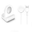 Google Pixel Watch 2 Silicone Charging Bracket with Charger - White - 1