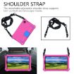 Blackview Tab 60 8.7" 2023 Tablet Case with Strap - RoseRed+Blue - 4