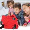 TCL Tab 11 9466x3 Shockproof Tablet Case Rose Red+Black EVA Hard PC - 5