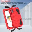TCL Tab 11 9466x3 Shockproof Tablet Case Red+Black EVA Hard PC - 7