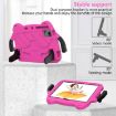 TCL NxtPader 11 2023 Shockproof Tablet Case Rose Red+Black EVA PC - 3