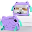 TCL Tab 8 Gen2 2024 EVA Shockproof Tablet Case Light Purple Mint Green - 4