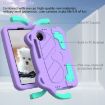 TCL Tab 8 Gen2 2024 EVA Shockproof Tablet Case Light Purple Mint Green - 7