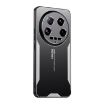 Xiaomi 14 Ultra Blade Series Silver TPU Hybrid Metal Phone Case - 1