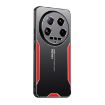 Xiaomi 14 Ultra Blade Series Red TPU Hybrid Metal Phone Case - 1