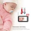 ABM200 4.5" Video Baby Monitor with Two-Way Voice & Temp Display (US Plug) - 4