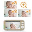 VB803 PTZ HD Baby Monitor with Built-in Lullabies & 5" Screen (US Plug) - 9