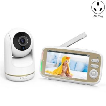 VB803 PTZ HD Baby Security Camera with Lullabies & 5" Monitor (AU Plug) - 1