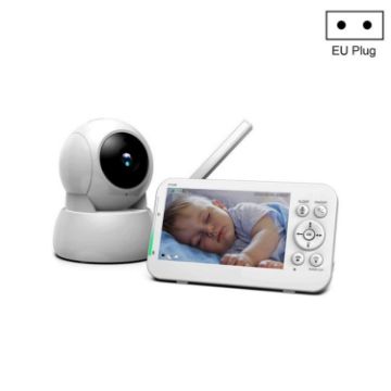 5" Wireless Baby Monitor with Infrared Night Vision & Two-way Intercom (EU) - 1