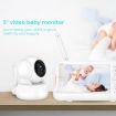 5" Wireless Baby Monitor with Infrared Night Vision & Two-way Intercom (EU) - 2