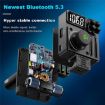 MT01 Car FM Transmitter Bluetooth Adapter MP3 Player Type-C USB Charger - 3