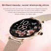 NX7 Pro Smart Watch - 1.19" Color Screen, Heart/BP/Oxygen Monitor (Silver) - 5
