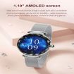 NX7 Pro Smart Watch - 1.19" Color Screen, Heart/BP/Oxygen Monitor (Silver) - 7