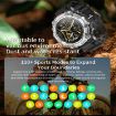 T96 Smart Watch with 1.52" AMOLED Screen & Bluetooth Earphones - Blue - 6