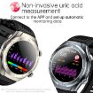 FD02 1.46" Smart Watch with CES Sleep Aid & ECG Detection - Grey - 7