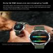 ET485 Smart Watch, 1.43" Color Screen, Nylon Strap, Bluetooth Call/ECG, Black - 6