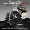 QX11 1.96" Color Screen Smart Watch with Silicone Strap - Bluetooth Call - 2
