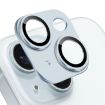 iPhone 15/15 Plus NORTHJO Blue Matte Camera Lens Protector Glass Film - 2