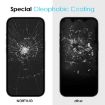 iPhone 15 NORTHJO A++ 28 Privacy Tempered Glass Film Full Glue - 4
