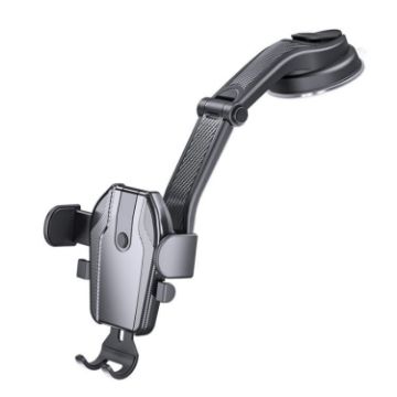 ES281 Car Phone Holder: Suction Cup Mount for 4-6.7 Inch Phones - 1