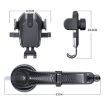 ES281 Car Phone Holder: Suction Cup Mount for 4-6.7 Inch Phones - 9
