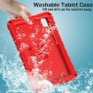 Samsung Galaxy Tab A 8.0 T290 2019 Red Butterfly EVA Shockproof Case - 5