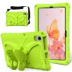 Samsung Galaxy Tab S6 Lite 10.4 Shockproof Case, Butterfly Bracket, Green - 1