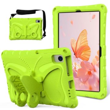 Samsung Galaxy Tab S6 Lite 10.4 Shockproof Case, Butterfly Bracket, Green - 1