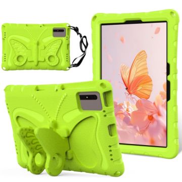 Samsung Galaxy Tab S9 11 X710 Butterfly Bracket EVA Case - Grass Green - 1