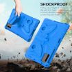 Samsung Galaxy Tab S9 11 X710 EVA Shockproof Case Blue Butterfly Bracket - 3