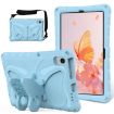 Samsung Galaxy Tab A7 10.4 T509 Butterfly EVA Shockproof Case Light Blue - 1