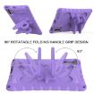 Samsung Galaxy Tab S8 11 X700N Butterfly EVA Shockproof Case Light Purple - 4