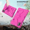 Samsung Galaxy Tab S8 11" X700N Butterfly EVA Shockproof Case Rose Red - 3
