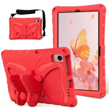 Samsung Galaxy Tab A7 T500 10.4 Red Butterfly EVA Shockproof Case - 1