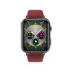 G18 Smart Watch 1.83" Color Screen, Blood Sugar/Uric Acid, Red Strap - 3