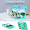 iPad Pro 13 2024 Mint Green EVA Shockproof Kids Case with Handle - 2
