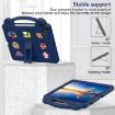 iPad Pro 13 2024 Kids EVA Shockproof Case with Handle & Kickstand Navy - 3
