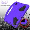 iPad Pro 13 2024 Purple EVA Shockproof Tablet Case with Holder - 6