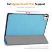 iPad Pro 13 2024 ENKAY Tri-fold Leather Case Dark Blue - 4