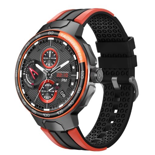 EX103 Smart Watch, 1.55" Color Screen, Bluetooth Call, Heart Rate, Orange - 1