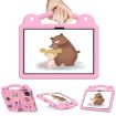 ONN 10.1 Gen4 2024 Pink EVA Shockproof Tablet Case with Handle & Kickstand - 9