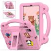 Onn 7.0 Gen4 2024 Pink EVA Shockproof Tablet Case with Kickstand - 1