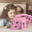 Onn 7.0 Gen4 2024 Pink EVA Shockproof Tablet Case with Kickstand - 5