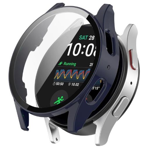 Samsung Galaxy Watch 7 40mm Waterproof Protective Case Dark Blue - 1