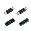 Type-C Male to Male 40Gbps Data Adapter PD140W with Display (Black) - 3