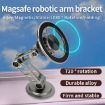 Gold G188 Aluminum Alloy Magnetic Phone Holder for Car Dashboard - 2